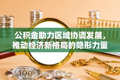 沣西公积金助力区域协调发展，推动经济新格局的隐形力量