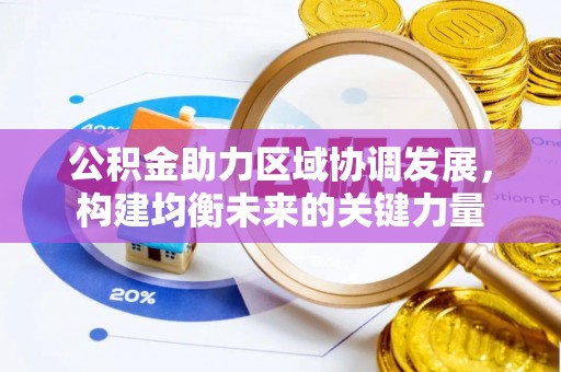 沣西公积金助力区域协调发展，构建均衡未来的关键力量