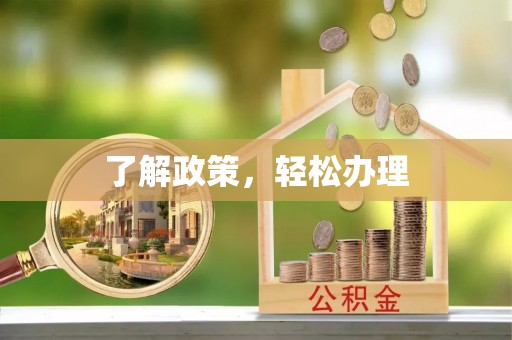 沣西了解政策，轻松办理