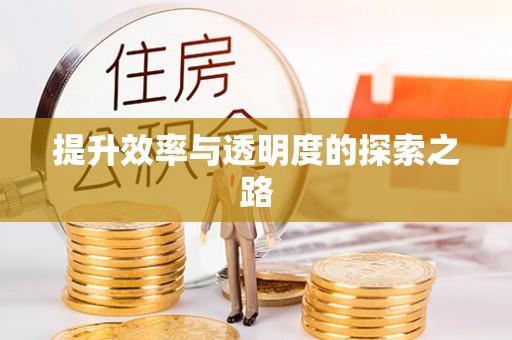 沣西提升效率与透明度的探索之路