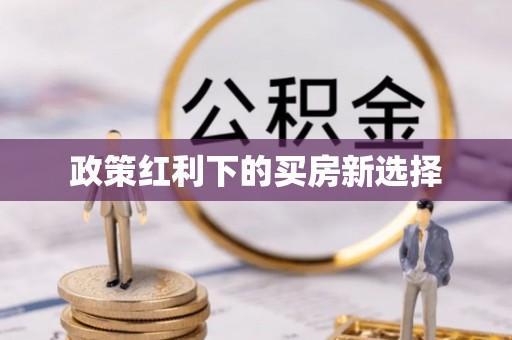 沣西政策红利下的买房新选择