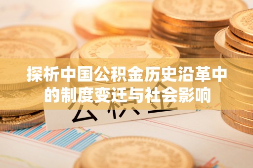 沣西探析中国公积金历史沿革中的制度变迁与社会影响