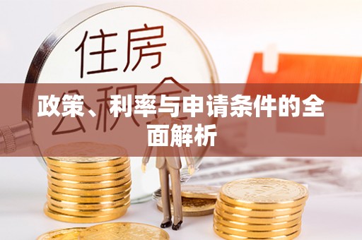 沣西政策、利率与申请条件的全面解析
